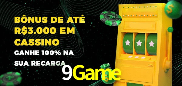 9Game melhor bônus de depósito