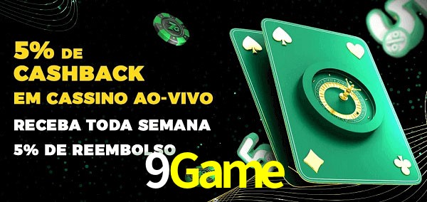 Promoções do cassino ao Vivo 9Game